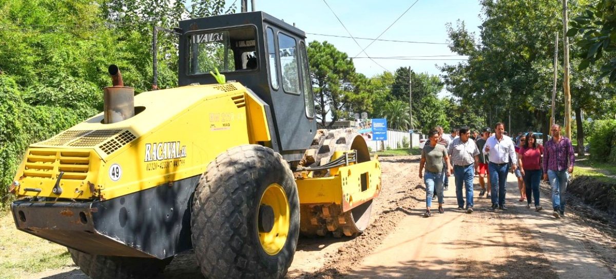 Ariel Sujarchuk anunció el plan municipal de infraestructura para mejorar 1000 nuevas cuadras en todo el partido de Escobar