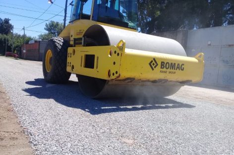 La Municipalidad de Escobar continúa con obras viales en las calles de todo el distrito