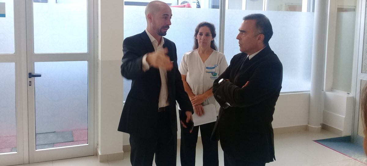 Autoridades de Fleni visitaron el Hospital de Rehabilitación Kinesiológica de Matheu