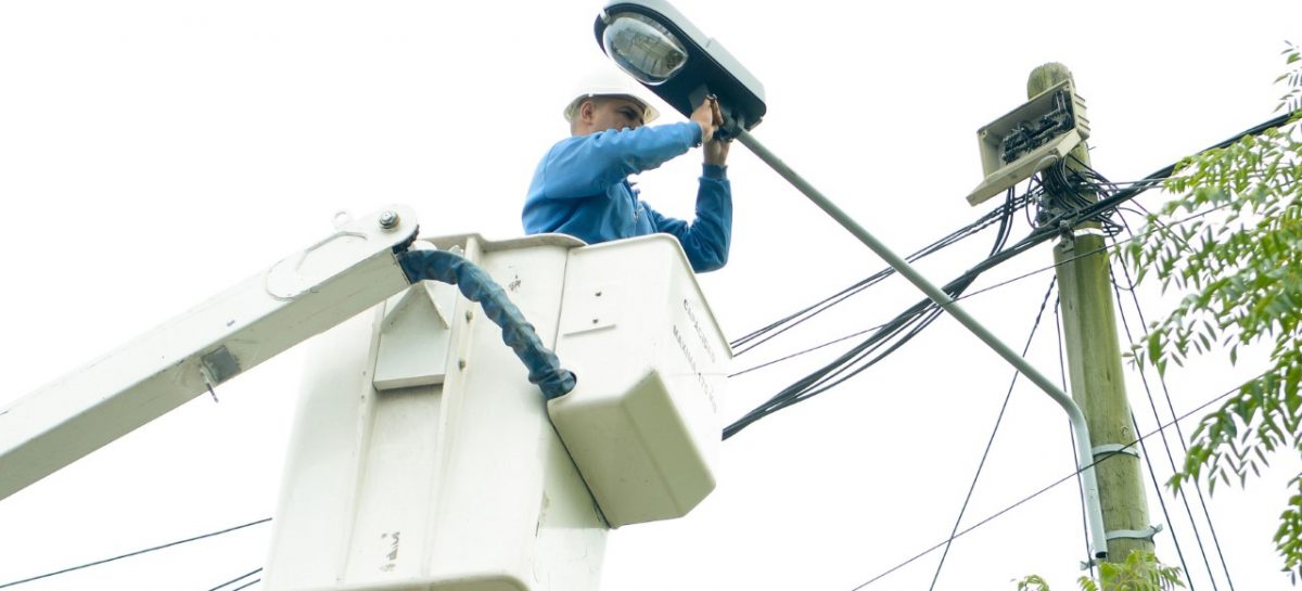 La Municipalidad de Escobar reparó 1716 puntos de luz durante las últimas semanas