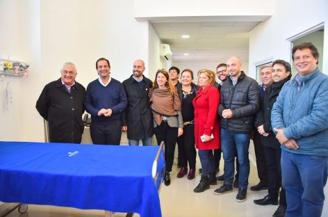 El intendente Ariel Sujarchuk recibió oficialmente la obra de ampliación de la UDP Savio financiada a través de la campaña solidaria del supermercado Coto