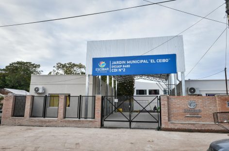 La Municipalidad de Escobar continúa las obras de infraestructura en los Centros de Desarrollo Infantil del distrito