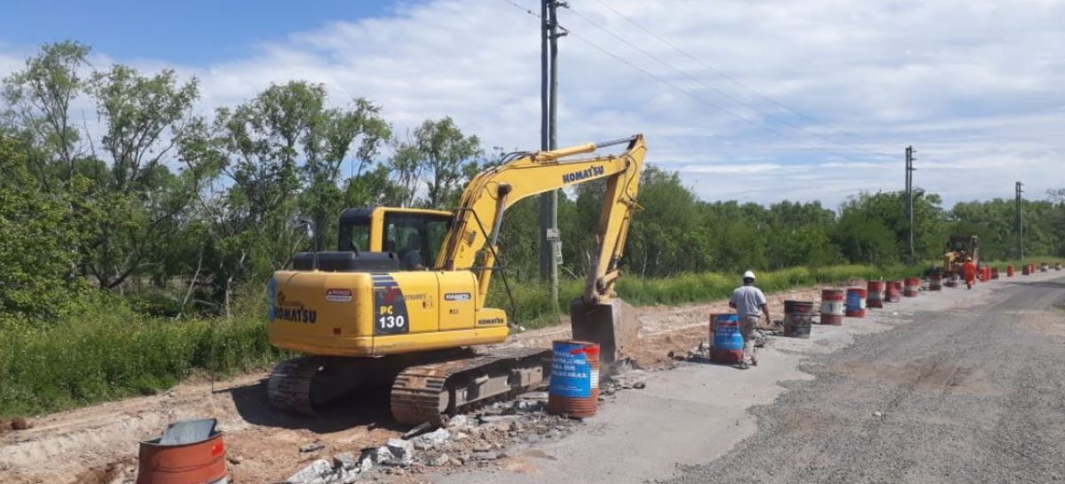 Continúan las obras de bacheo profundo sobre la Ruta Provincial 25