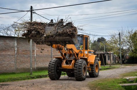 El municipio recolectó más de 11.000 kilos de materiales reciclables y realizó trabajos de limpieza y mantenimiento