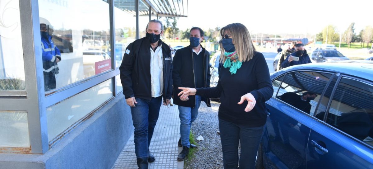 Sujarchuk y Sergio Berni supervisaron la posta policial donde funcionará una base de las fuerzas GAD y GPM