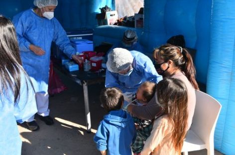 Plan DetectAR: la Municipalidad de Escobar y el Ministerio de Salud de la Nación desarrollaron el operativo sanitario en más de 1.000 hogares del barrio Amancay