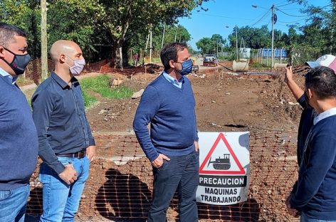 Continúan en ejecución importantes obras de repavimentación en Belén de Escobar y Garín