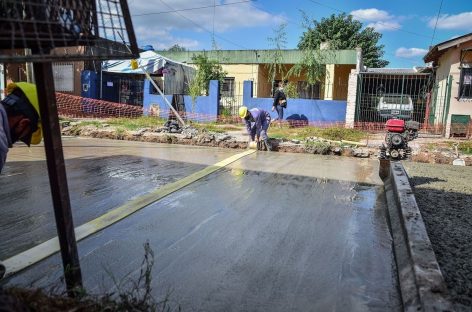 Avanzan a ritmo sostenido obras de asfalto e infraestructura en Loma Verde, Garín e Ingeniero Maschwitz