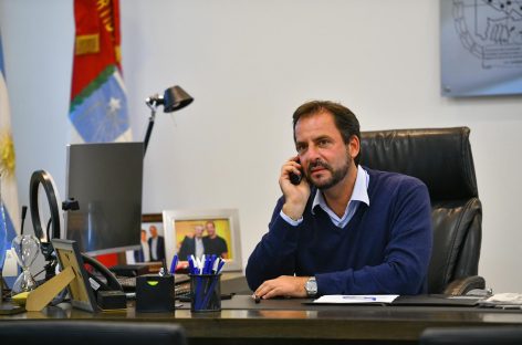 Luego de su internación por Covid-19, el intendente Ariel Sujarchuk retomó de manera presencial sus actividades oficiales