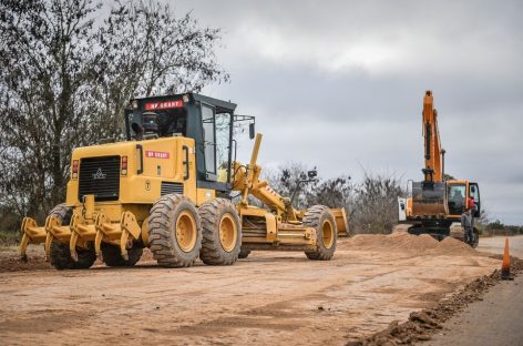 Obras públicas: la Municipalidad de Escobar avanza con la pavimentación de la calle Libertad