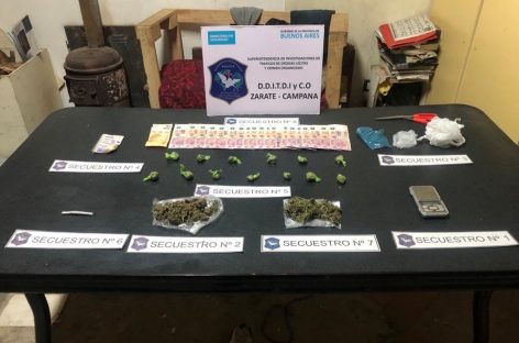 Ingeniero Maschwitz: desarticulan la banda narcocriminal del “Chomba Quispe” e incautan marihuana y cocaína