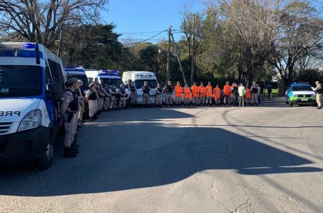 Importante operativo de seguridad en Garín