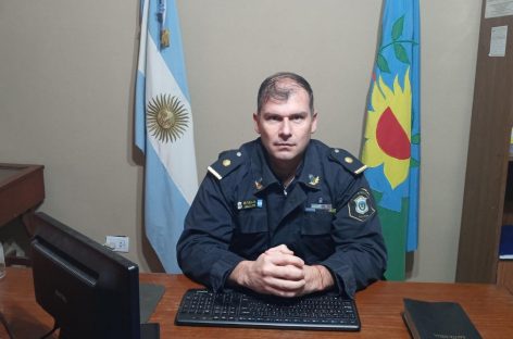 Matías Peñalba es el nuevo comisario de Garín