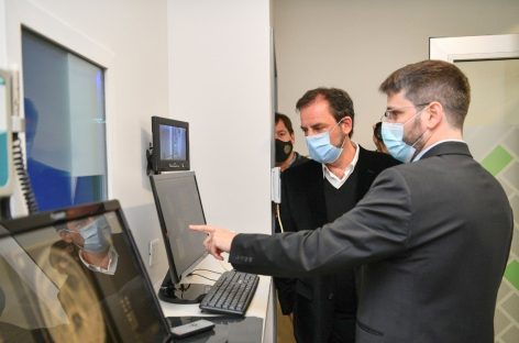 El intendente participó de la inauguración de un centro de diagnóstico médico privado en Ingeniero Maschwitz