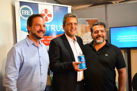 Sujarchuk y Massa participaron de una reunión de trabajo junto a industriales de la región durante la segunda jornada de Expo Escobar