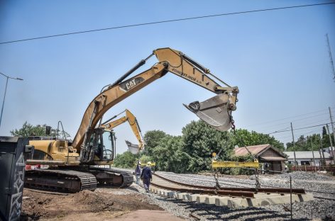 Continúan en ejecución obras viales en Garín, Maquinista Savio y Matheu