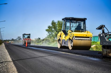 La obra de pavimentación de la calle Libertad que unirá ruta 25 con panamericana estará terminada en agosto