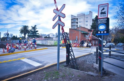 Belén de Escobar: quedó habilitado el cruce de ferrocarril de la calle Don Bosco y se trabajará en el de César Díaz