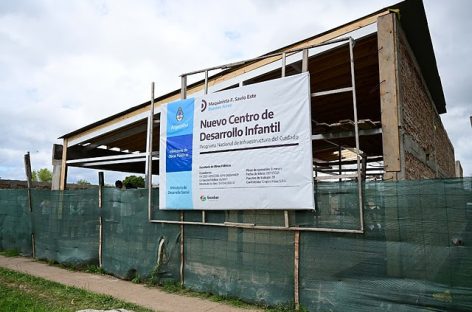 Avanza la obra del primer Centro de Desarrollo Infantil de Escobar