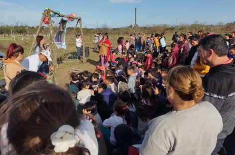 Mes de la niñez: la concejala Avejera de Juntos realizó una celebración con las familias en el Barrio El Matadero