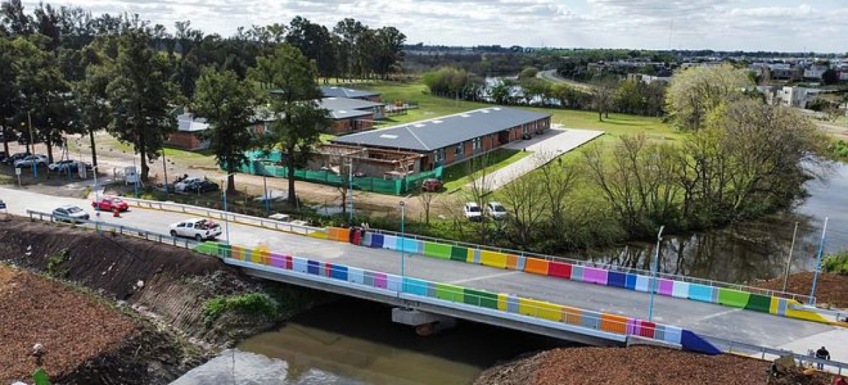 Ing. Maschwitz: quedó inaugurado el Puente Independencia