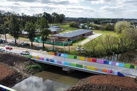 Ing. Maschwitz: quedó inaugurado el Puente Independencia