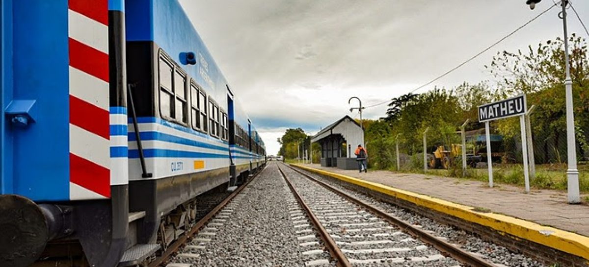 Suspenden el servicio de trenes en Garín, Maquinista Savio y Matheu durante cuatro meses