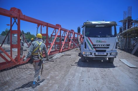 Avanzan dos obras clave para Maquinista Savio: el corredor Beliera-Independencia y el microestadio municipal