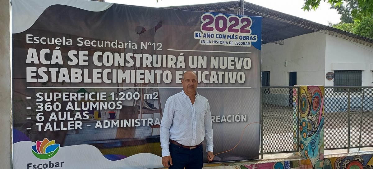 Daniel Ciaccia: “En Loma Verde se construirá una nueva escuela, la secundaria nro. 12”