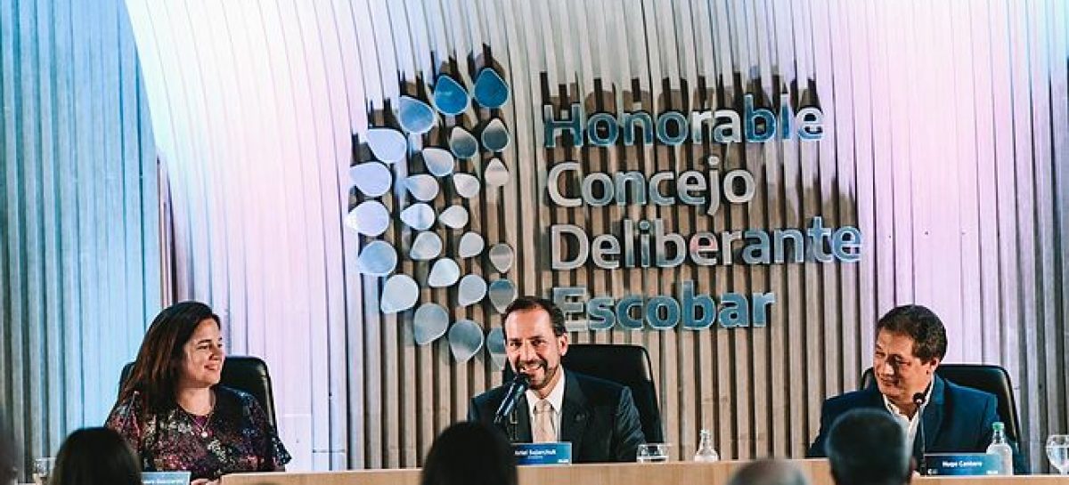 Inauguración del nuevo HCD de Escobar: en la apertura de Sesiones 2023, Sujarchuk anunció obras por $40 mil millones