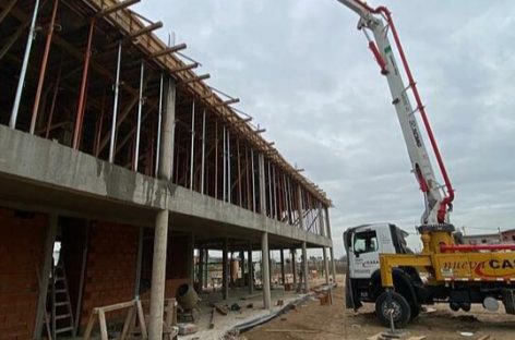 Avanza la construcción de la primera Escuela Primaria Municipal de Escobar