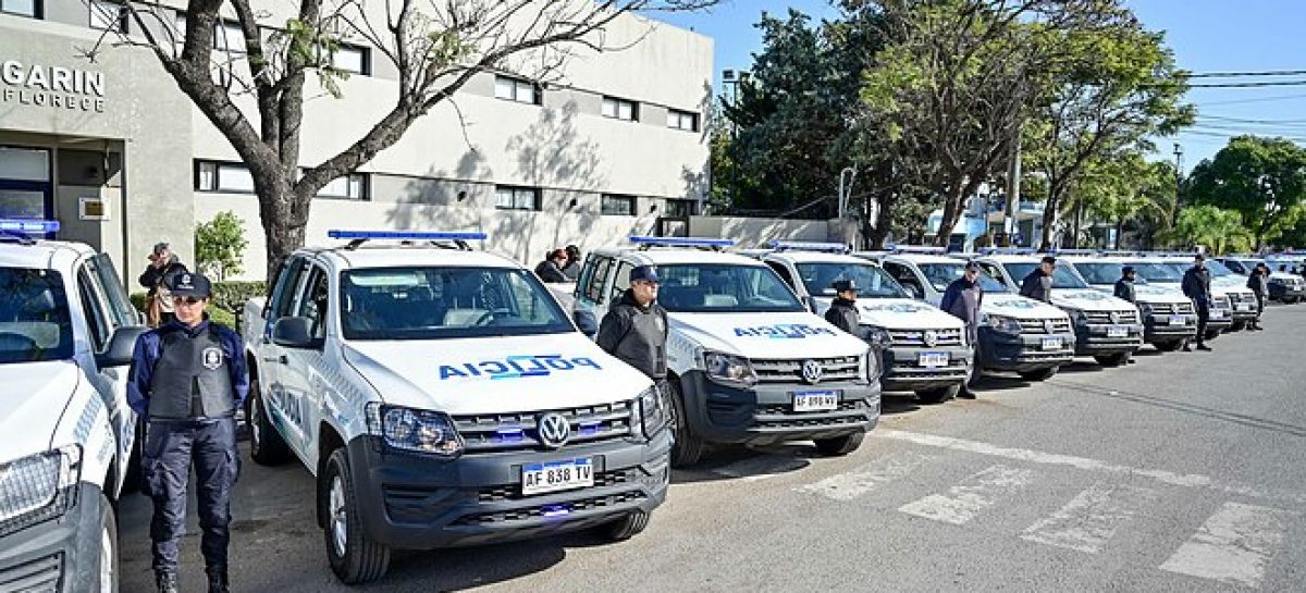 Escobar recibió 25 patrulleros de la Policía Bonaerense para reforzar la seguridad de todo el distrito