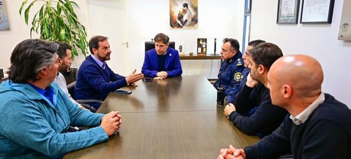 Kicillof se reunió con Sujarchuk a raíz de los casos de incitación a los saqueos