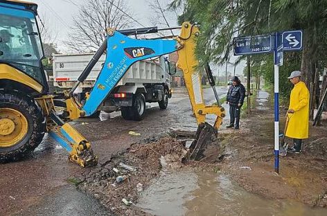 La Municipalidad de Escobar brindó asistencia en las zonas más afectadas por el temporal