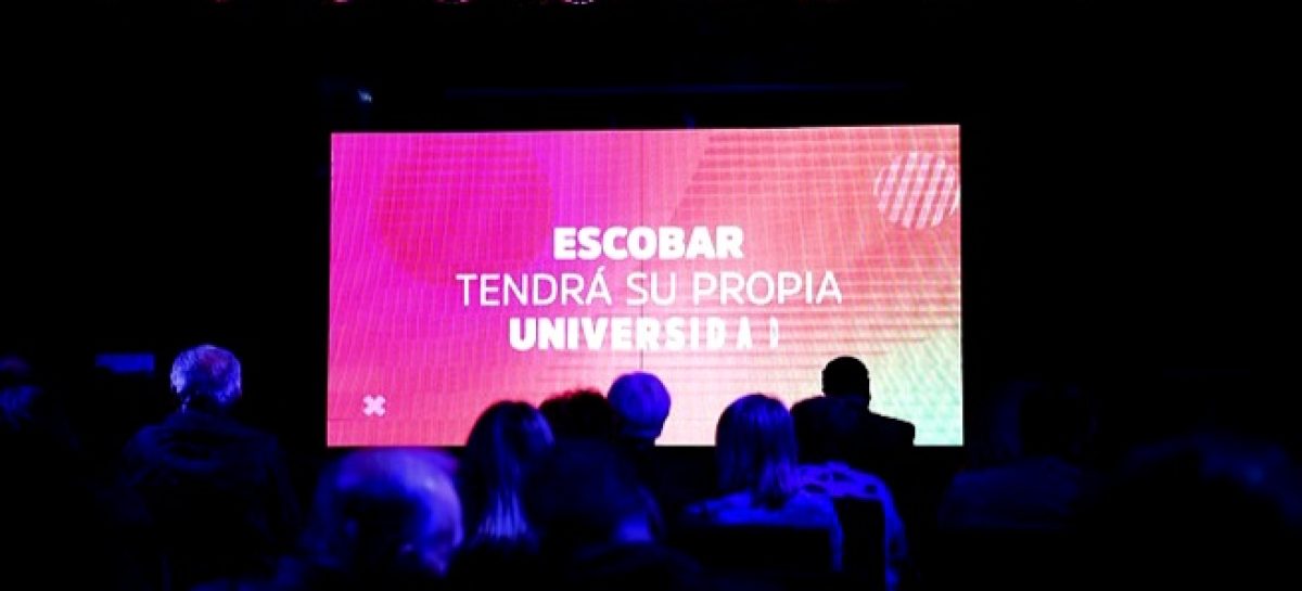 Sujarchuk anunció la UNI Esco, la primera universidad propia del partido de Escobar