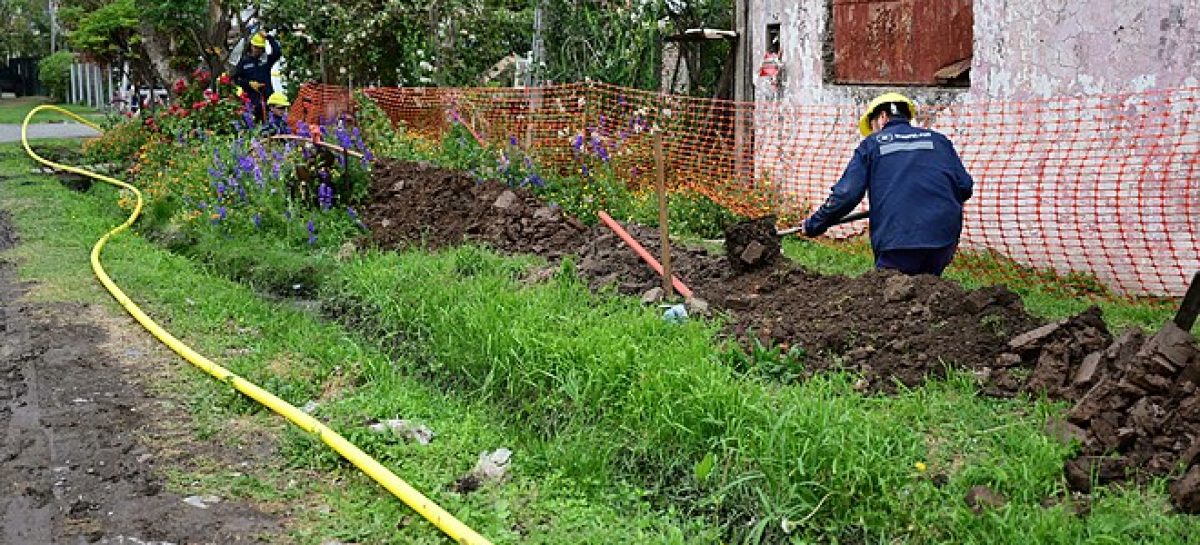 Garín: continúan las obras de gas, nuevos pavimentos y la futura Escuela de Artes y Oficios