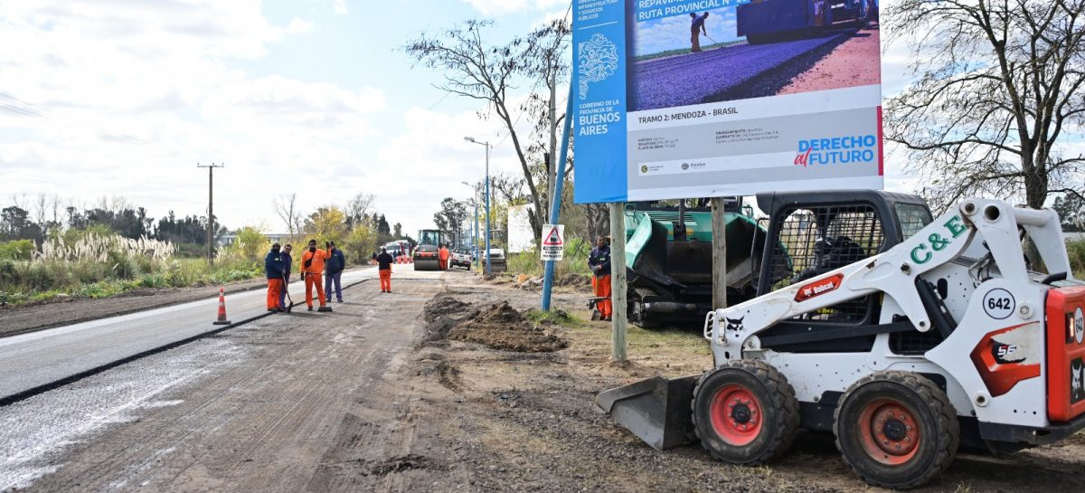 Ariel Sujarchuk y el ministro Katopodis recorrieron distintas obras del distrito