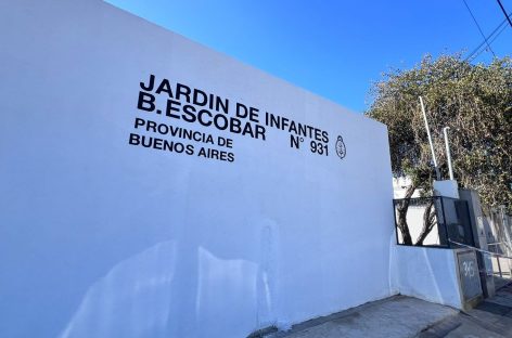 Está abierta la inscripción para el Jardín de Infantes 931 de Belén de Escobar