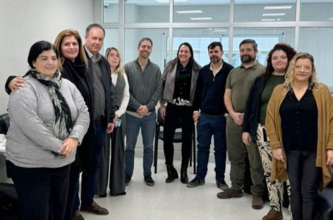 Referentes de La Libertad Avanza Escobar visitaron el Hospital del Bicentenario de Garín