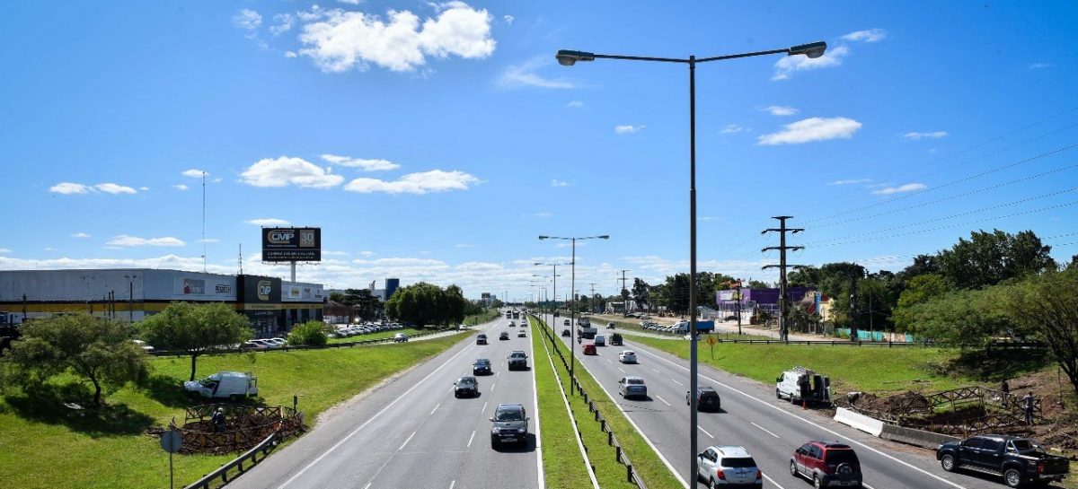 Autopistas del Sol reparó la totalidad de las luminarias que atraviesan el partido