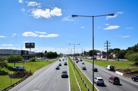 Autopistas del Sol reparó la totalidad de las luminarias que atraviesan el partido