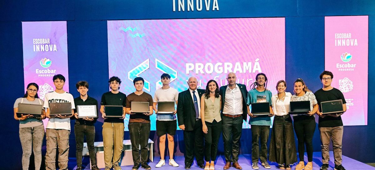 Escobar Innova: 30 jóvenes premiados por presentar proyectos sustentables basados en el uso de la tecnología