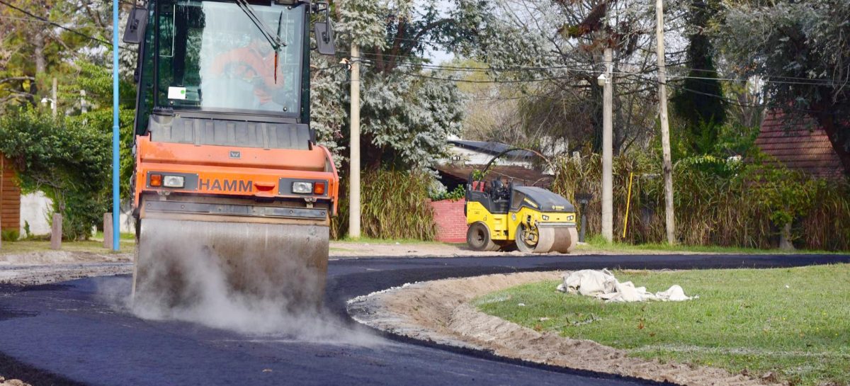 El municipio llevará a cabo la pavimentación de 110 calles en barrios populares del distrito